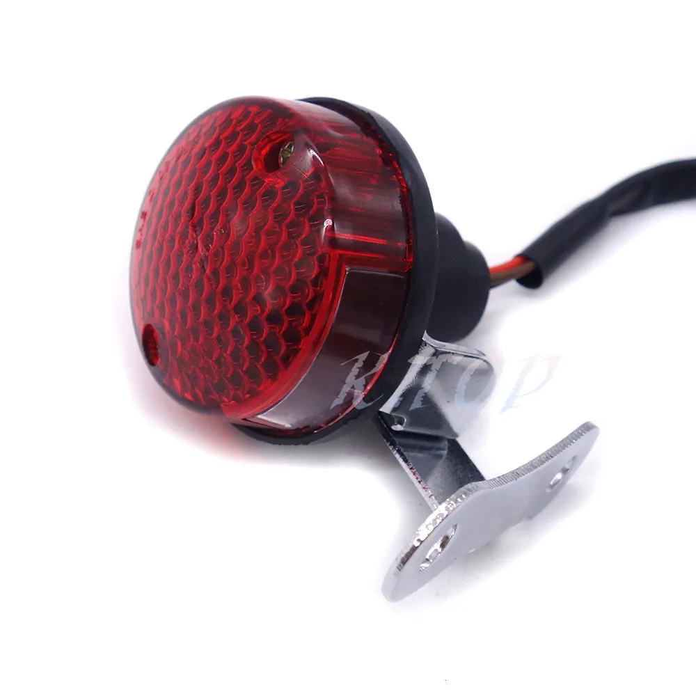 Винтажный задний светодиодный фонарь 12 В для кафе Bobber Cruiser Chopper мотоциклов на