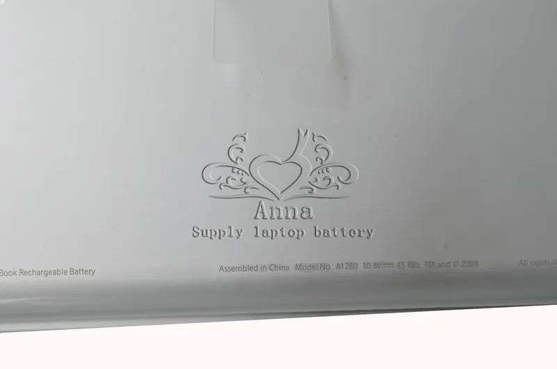 Оригинальный аккумулятор JIGU A1280 MB771 для ноутбука APPLE MacBook 13 дюймов A1278 MB466 MB467 MC516CH/A