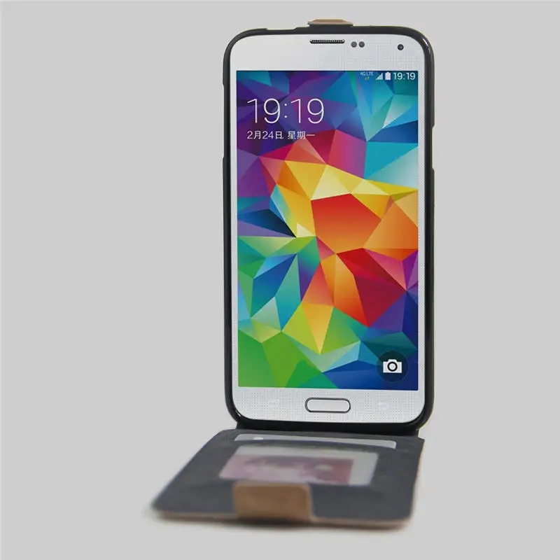 Для samsung S5 S 5 Винтаж Чехол-портмоне из кожи с откидной крышкой чехол для Coque samsung Galaxy S5 I9600 SM G900A G900F G900 с держатель для карт