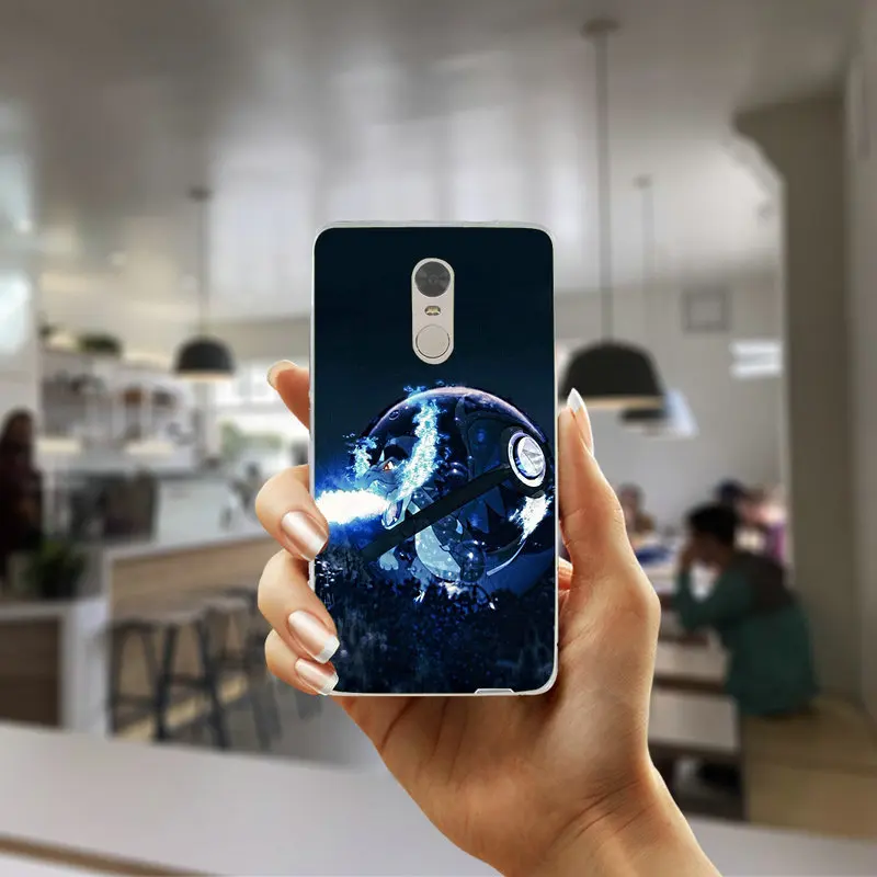 Милые Мультяшные Покемоны Пикачу Go PokeBall животных мягкий чехол для телефона Xiaomi