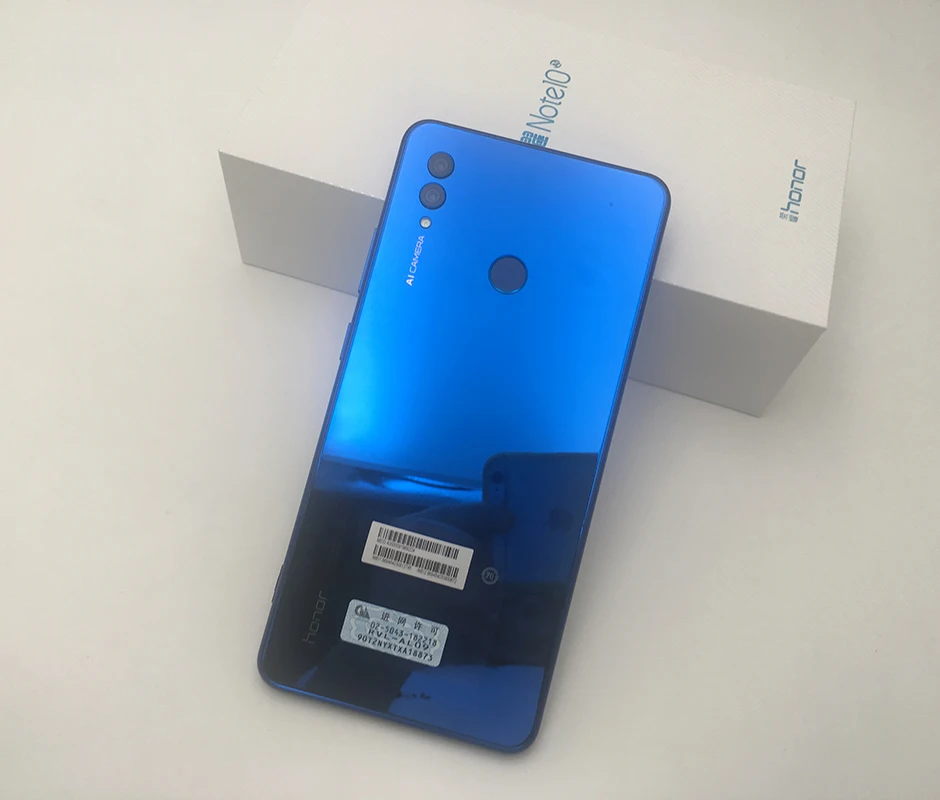Honor Note 10, мобильный телефон Kirin 970, четыре ядра, мобильный телефон, две sim-карты, 6,95 дюймов, Android 8,1, отпечаток пальца, ID, NFC