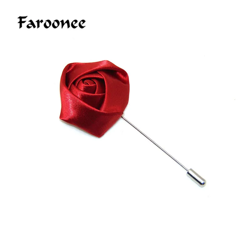 Трендовая брошь ручной работы на лацкане для мужчин талисманы шелковые броши в