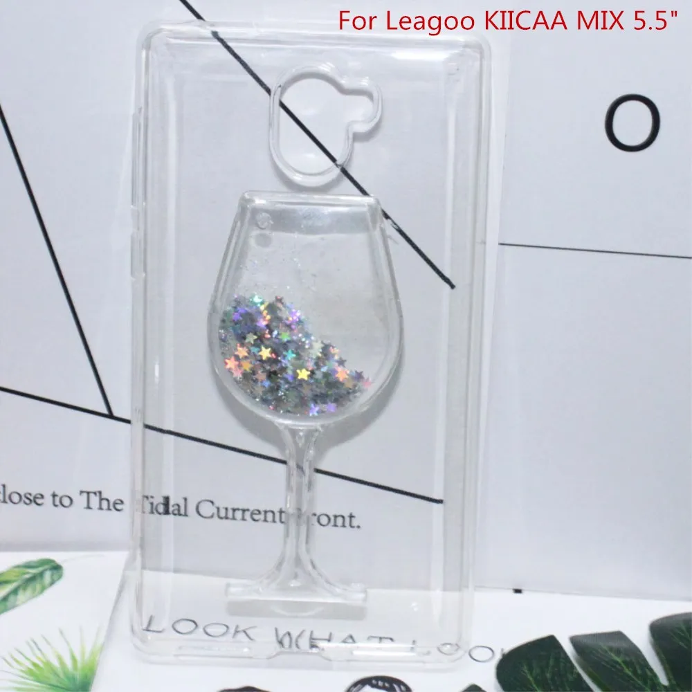 Мягкий силиконовый чехол для телефона Leagoo KIICAA MIX 5 дюймов зыбучие пески стразы