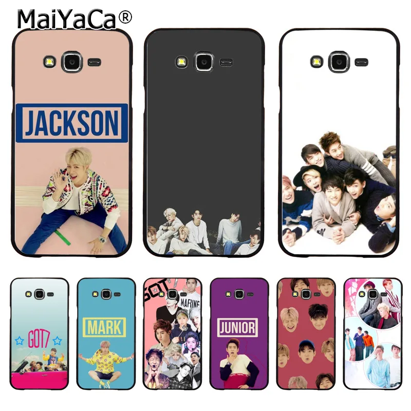 MaiYaCa GOT7 kpop очаровательны с цветным рисунком мягкий чехол накладка для телефона