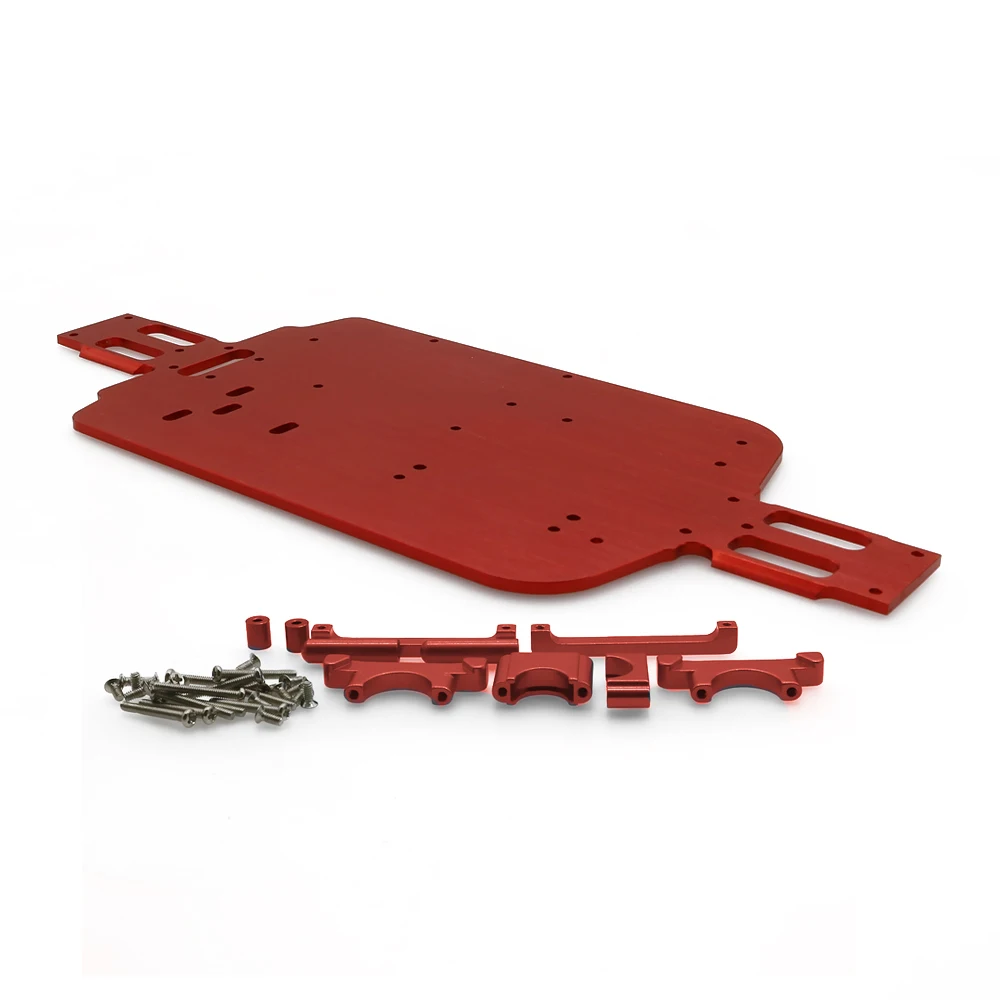 Металлическая пластина шасси V2 для радиоуправляемого хобби модель автомобиля 1/18