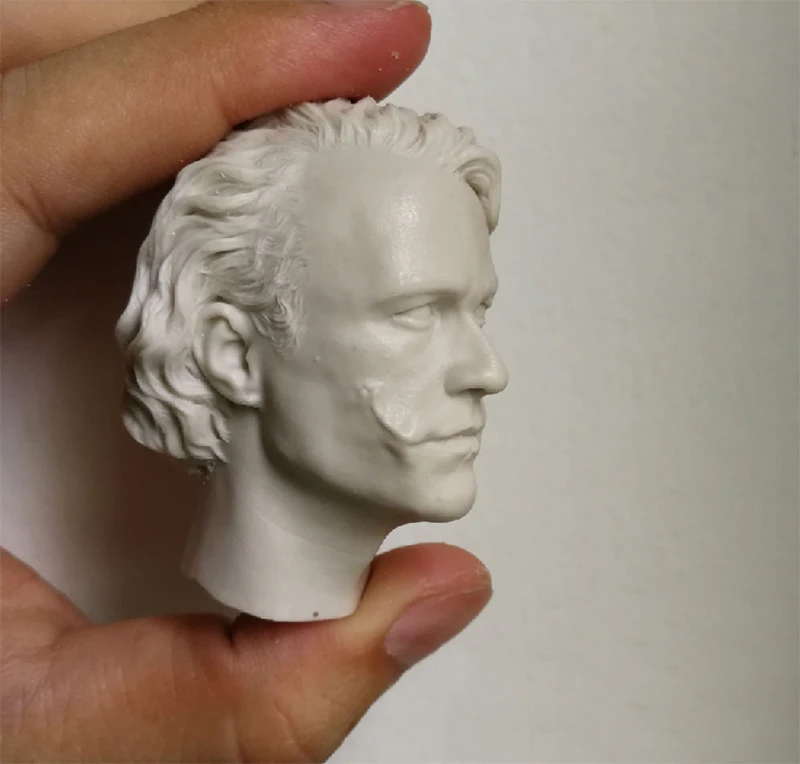 1/6 весы Creg 2 0 Joker Heath Ledger Неокрашенная Лепка для головы|Игровые фигурки и