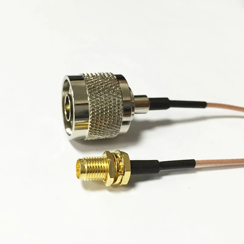 Коаксиальный кабель RG178 15 см Тип N штекер RP SMA гнездовая гайка штырь оптовая
