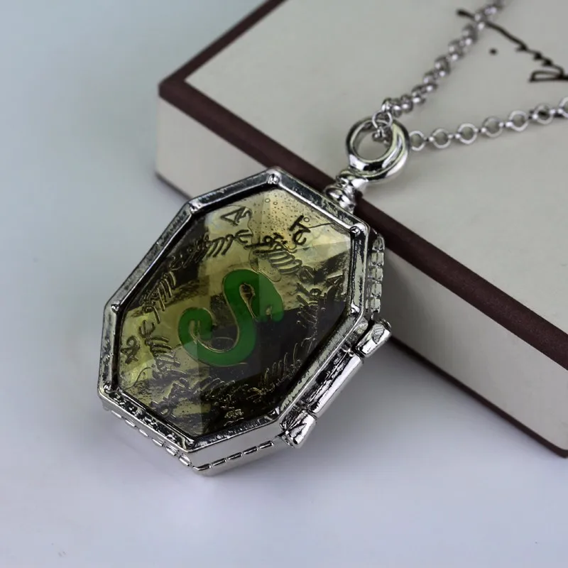 Горячая Распродажа ожерелье HP Salazar Slytherin's Relics Slytherin college Treasures Voldemort's Horcruxes Подвеска для поклонников подарок