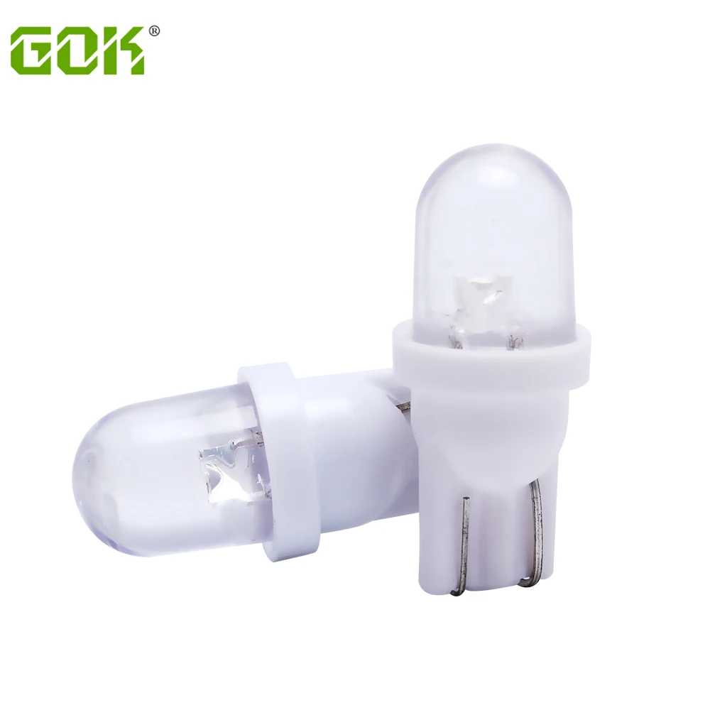 1000 X T10 W5W 194 168 1 Светодиодная выпуклая клиновидная лампа t10 1LED дверная приборная