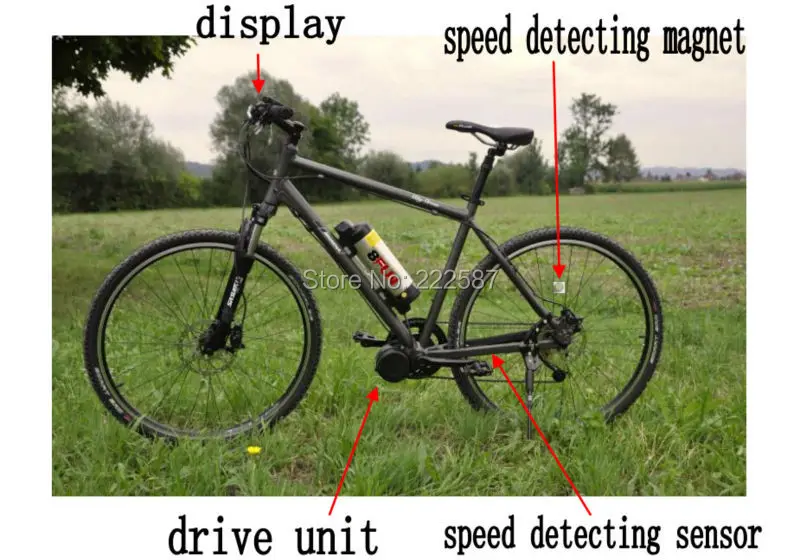 

Bafang 36v 250w 8fun bafang C961 motor BBS01 mid crank Motor eletric bicycles ebike kits