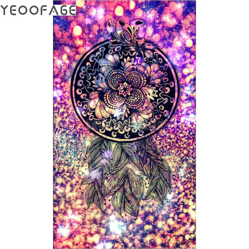 

Full Diamond Embroidery Dreamcatcher pattern DIY Needlework Diamond Painting Cross Stitch kits 5D Rhinestones Mosaic painting