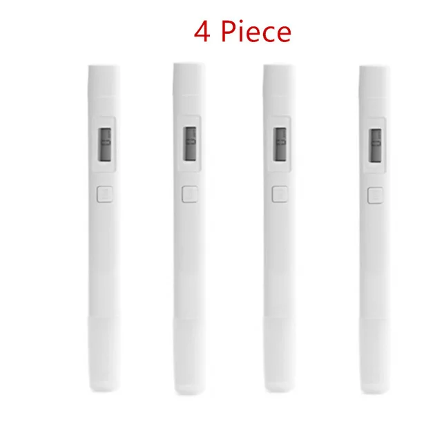 White 4pcs Набор, распродажа,, Xiao mi Jia mi TDS метр, тест er, портативное обнаружение, качество воды, тест EC TDS-3, тест er - Цвет: White 4pcs
