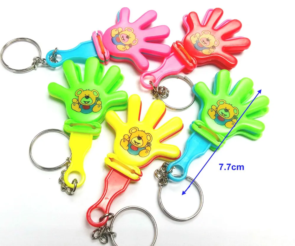 Ручные клэперы с брелоком в виде медведя 1 шт. смешные сумки веселая вечеринка