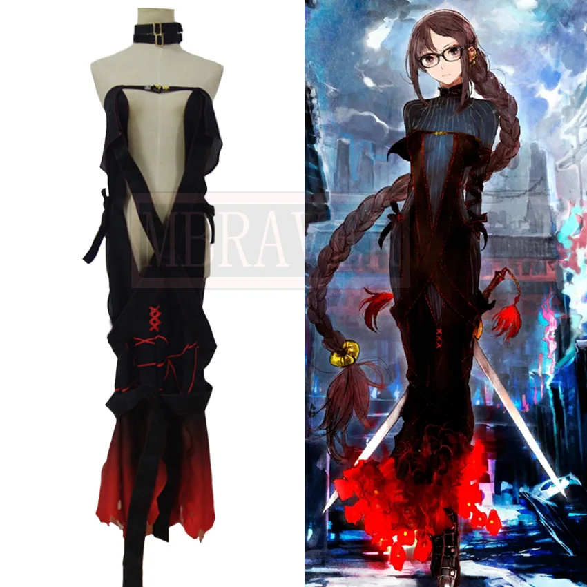 Судьба большой заказ FGO китайский убийца contype Yu Косплей вечерние НКИ Рождество