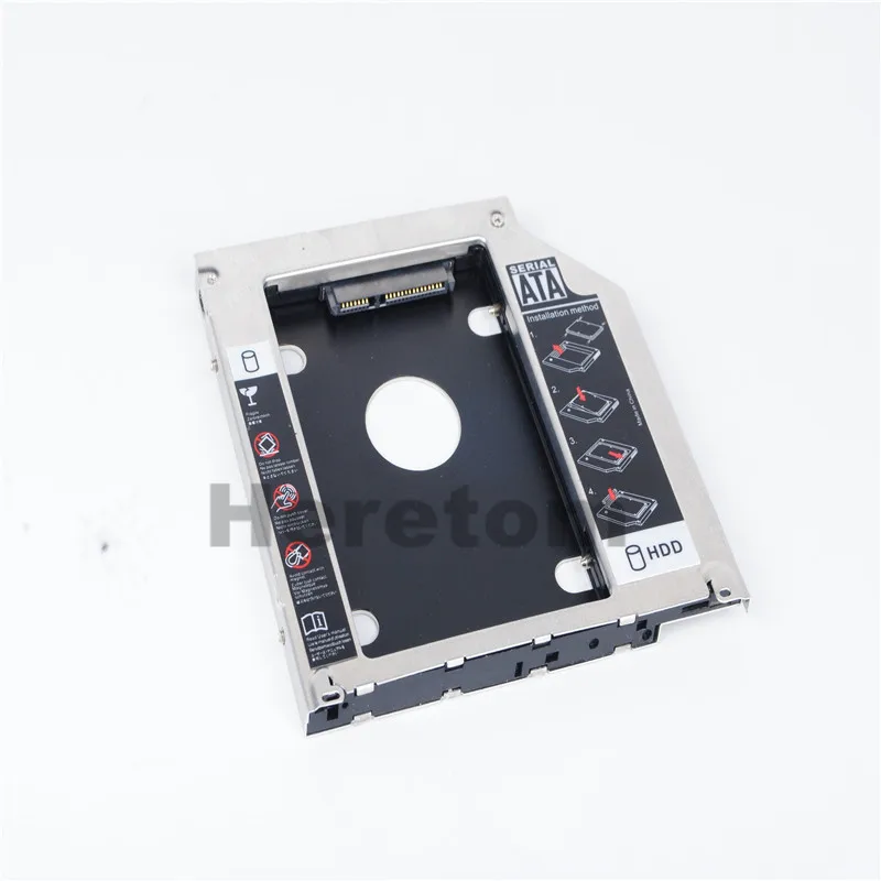 Алюминиевый жесткий диск Heretom лоток для Caddy 2 5 &quot/9 мм SATA HDD SSD комплект Apple Unibody