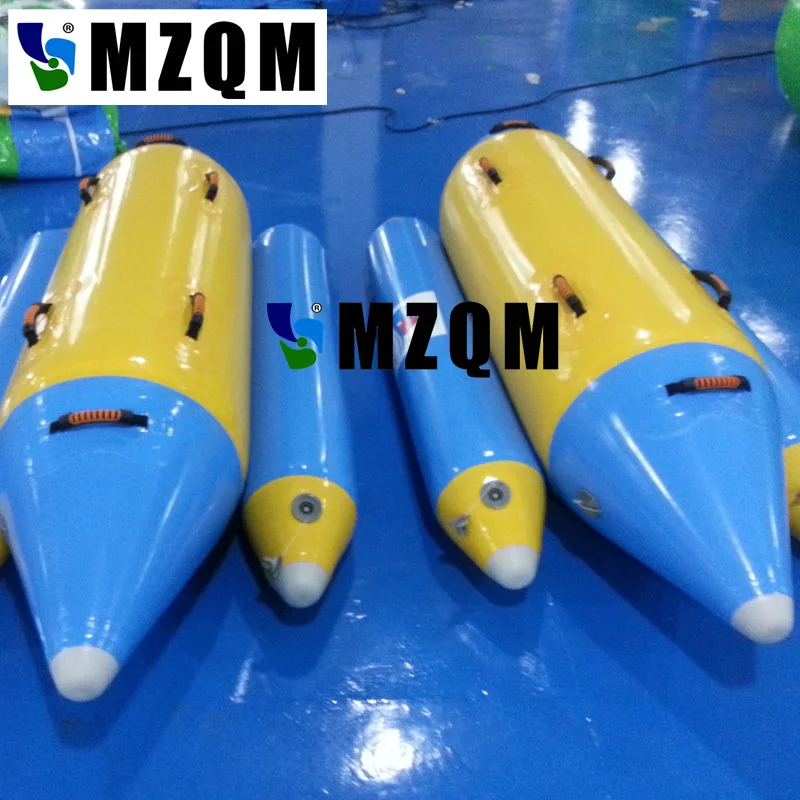 Надувная Банановая лодка MZQM 2 человека играющая на пляже для серфинга верховой