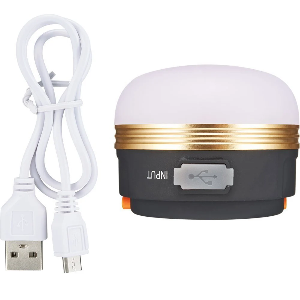 USB Перезаряжаемый Мини Портативный походный фонарь светодио дный кемпинговый