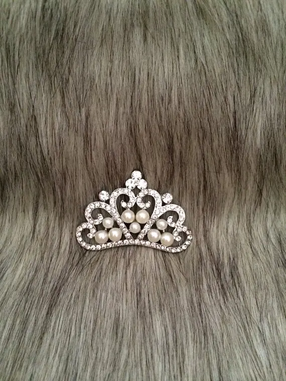 

Тиара Стразы с белым жемчугом, пуговицы, Хрустальная тиара, бант, украшение для невесты, свадебное украшение, брошь для букета, 15 штук