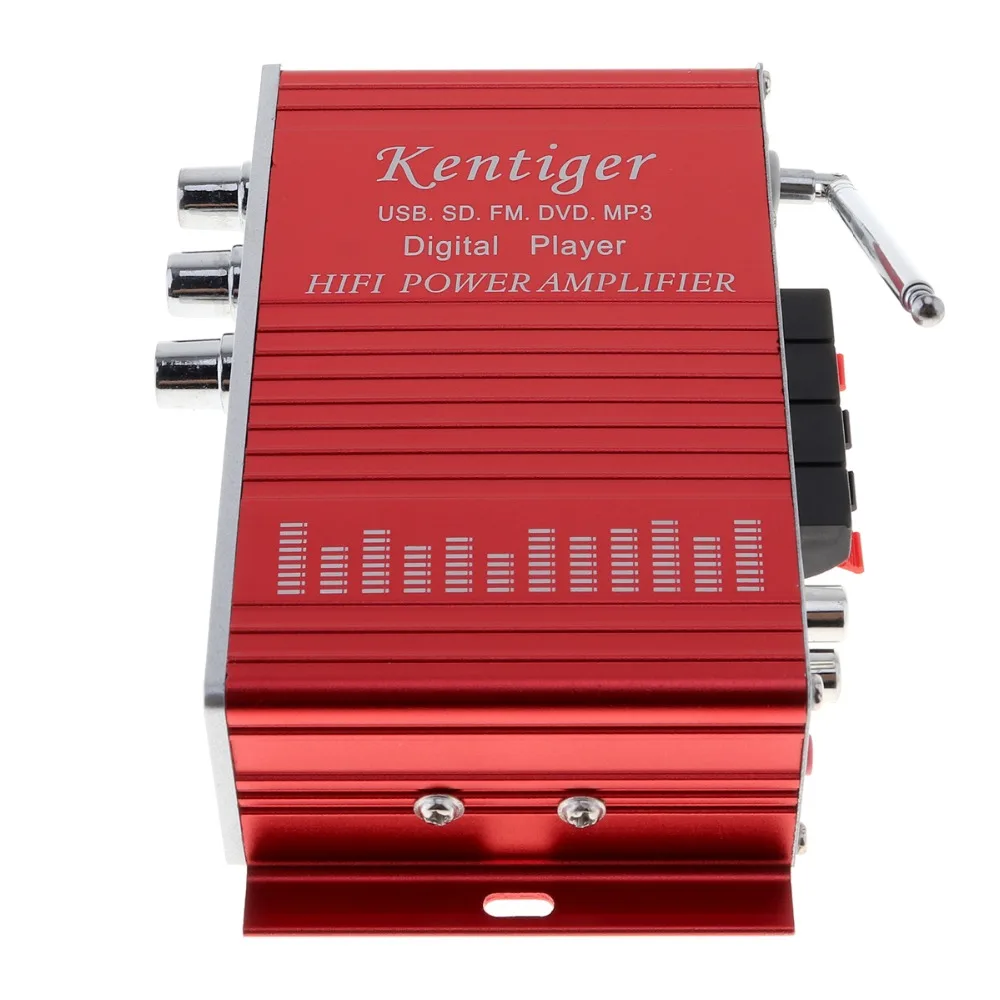 HY 502 DC12V 5A 2CH Hi Fi цифровой аудио плеер Автомобильный усилитель fm радио стерео