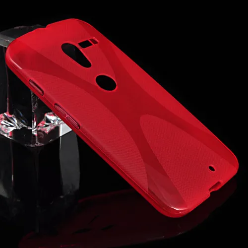 Нескользящий противоударный чехол X Line из мягкого ТПУ для Motorola Moto (1 го поколения)