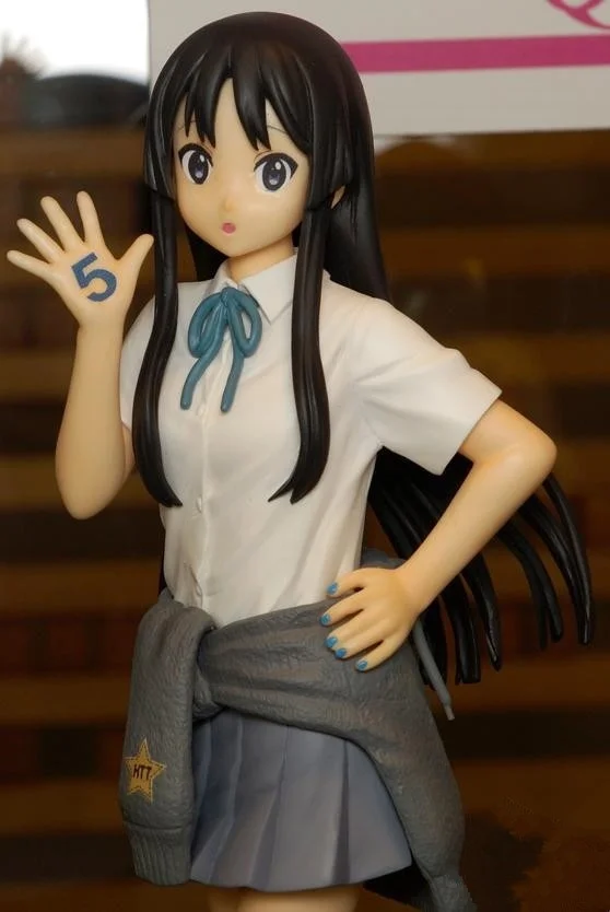 Более сильный K-ON 5-й юбилей мультфильм Акияма Мио 1/8 масштаб рисунок 18 см | Игрушки