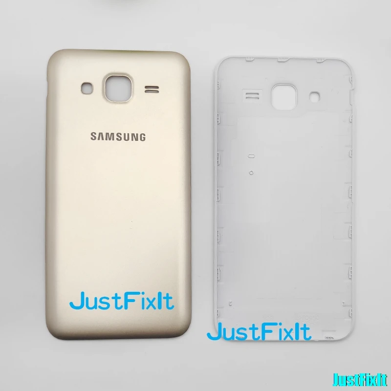 Задняя крышка аккумулятора для Samsung J5 J500 J500H J500F 2015 DUOS оригинальная новая