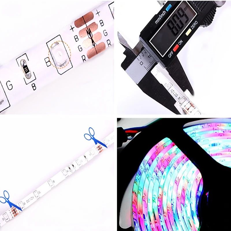 Водонепроницаесветодиодный светодиодная лента IP65 300led s/5M SMD 3528 2835 RGB Светодиодная