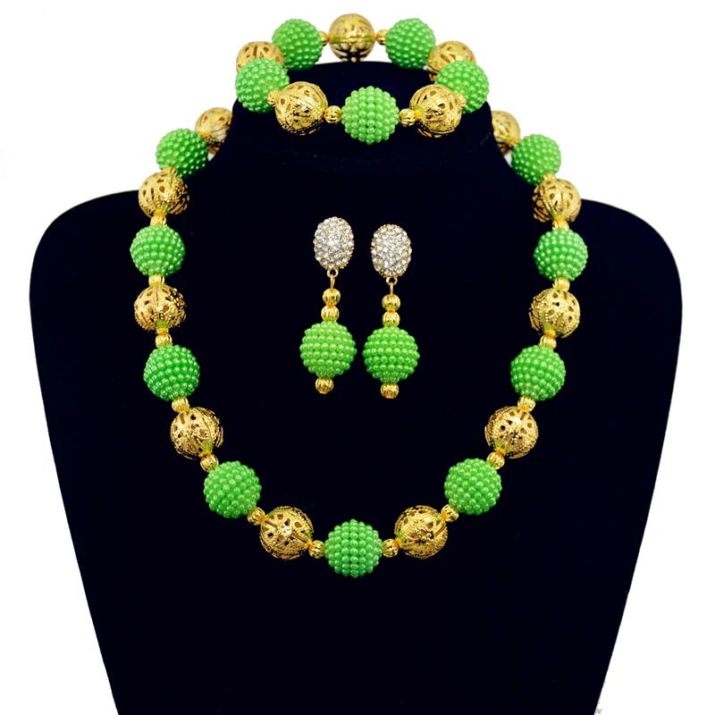 Женский комплект ювелирных изделий классический зеленый красный синий в