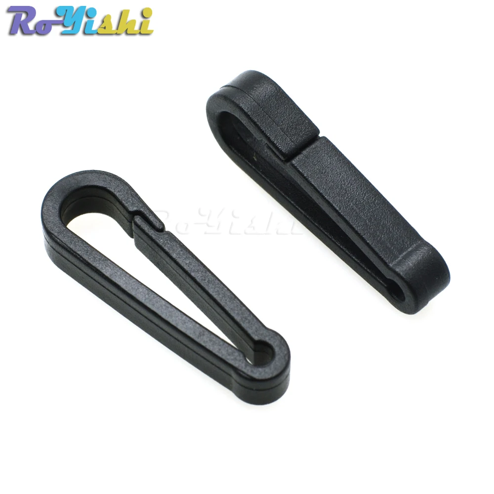 100 см Крючок для перчаток пластиковые черные пряжки крючок с уплотнительным