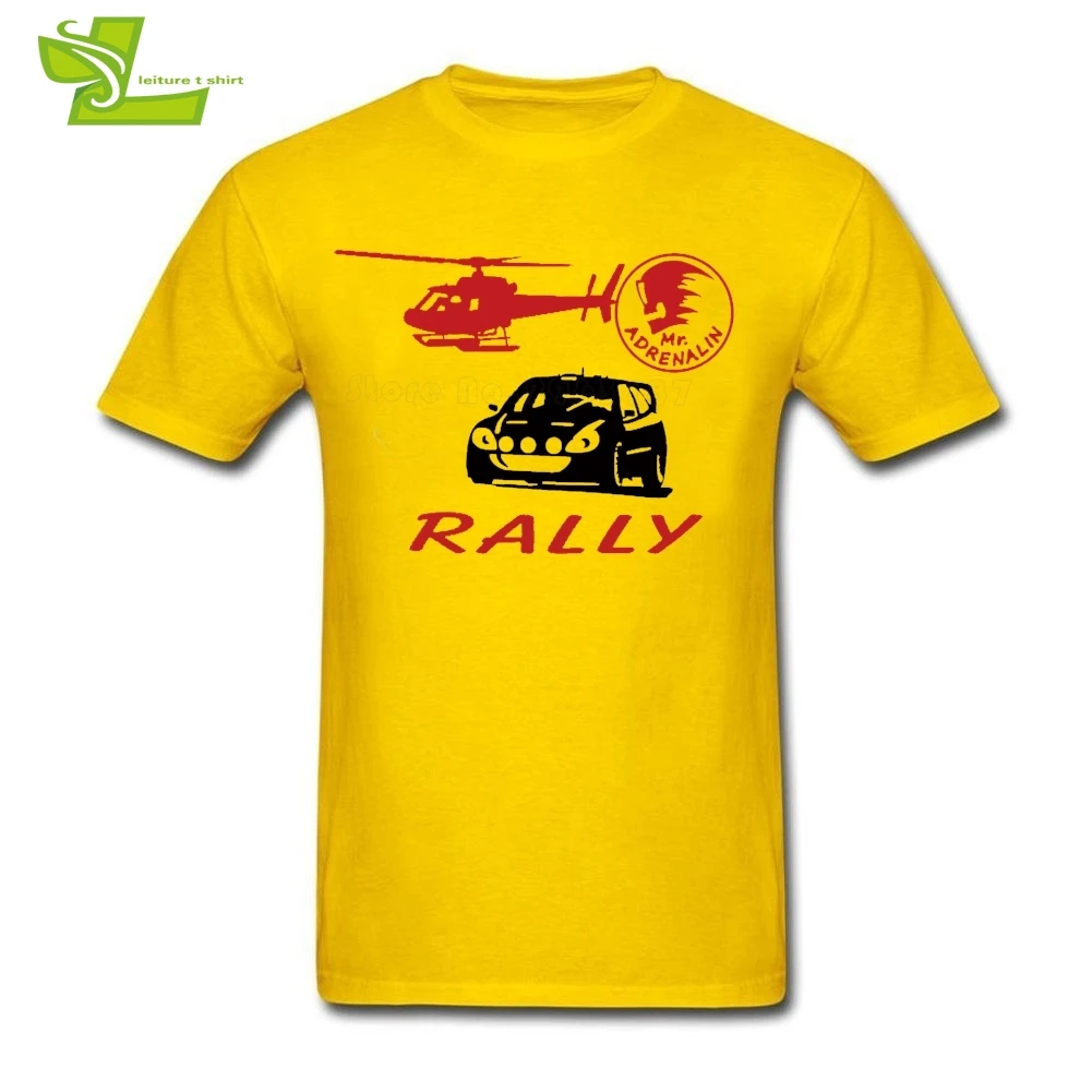 Вертолет VS Car Rally футболка мужская с коротким рукавом Круглый вырез крутая