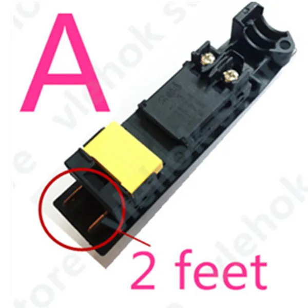 A Переключатель Заменить для MAKITA 180 230 GA9030 GA9020 GA7030 GA7020 9069 9067 9059 9049 9047 9016B 9015B G18SE3 угловая шлифовальная машина часть - Цвет: A