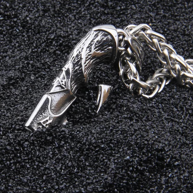 2018 нержавеющая сталь стиль викингов искусственное ожерелье открывалка для