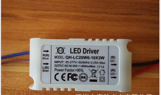 1 шт. наружный светодиодный светильник 6 10 х3 Вт 18 30 Вт|led driver|driver for led lampled driver |