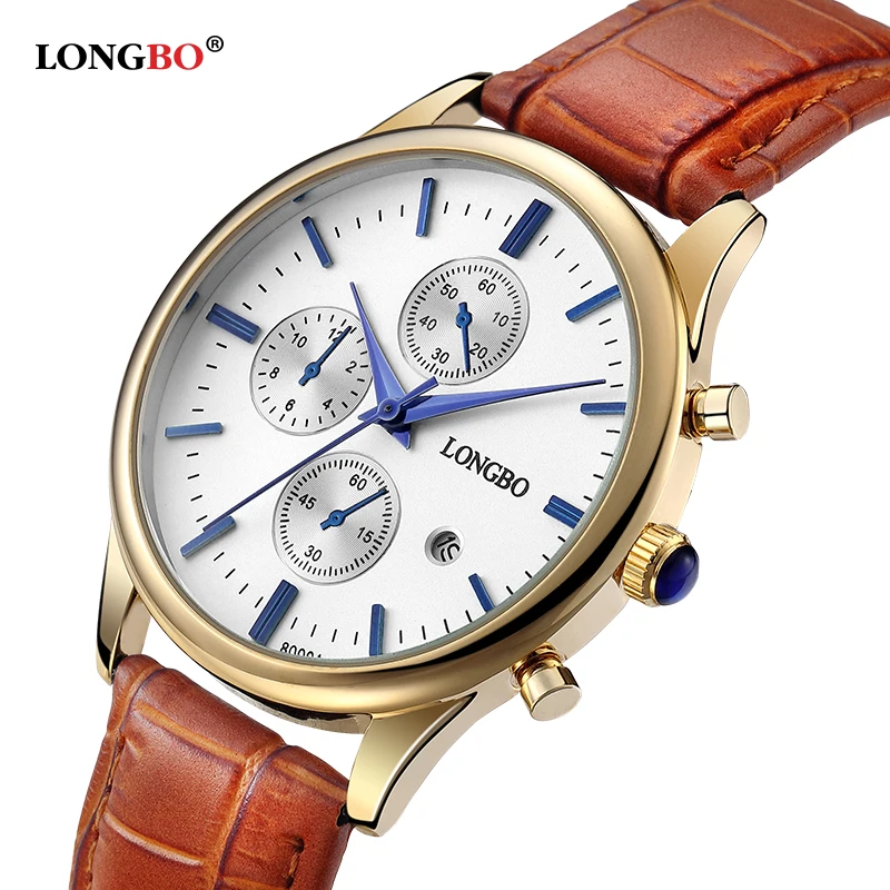 Новый Longbo любовник мода свободного покроя марка военная кварц мужчины студент