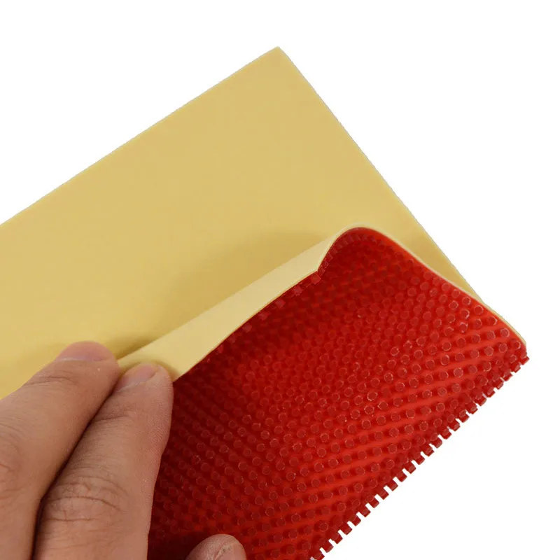 High Quality Table Tennis Rubber Long Pimples Out 0.7mm Thickness Sponge 1.9mm for Defensive Players | Спорт и развлечения