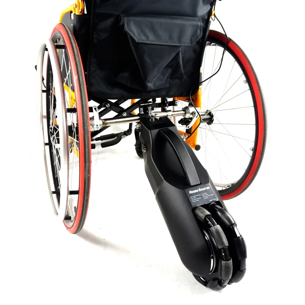 EJOYQ 24V250W электрический трактор инвалидной коляски Handbike Электрический инвалидной коляски Конверсионные Комплекты с батареей 8 дюймов колеса