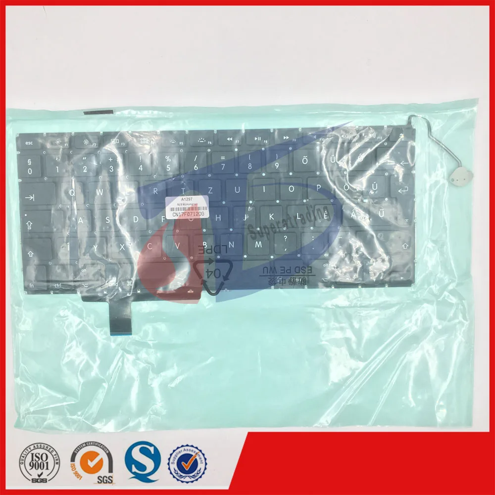 5 шт./лот A1297 Клавиатура HG для Apple Macbook Pro 17 &quotA1297 Венгрия 2009 2010 2011 год MB604 MC226 MC024 MC725