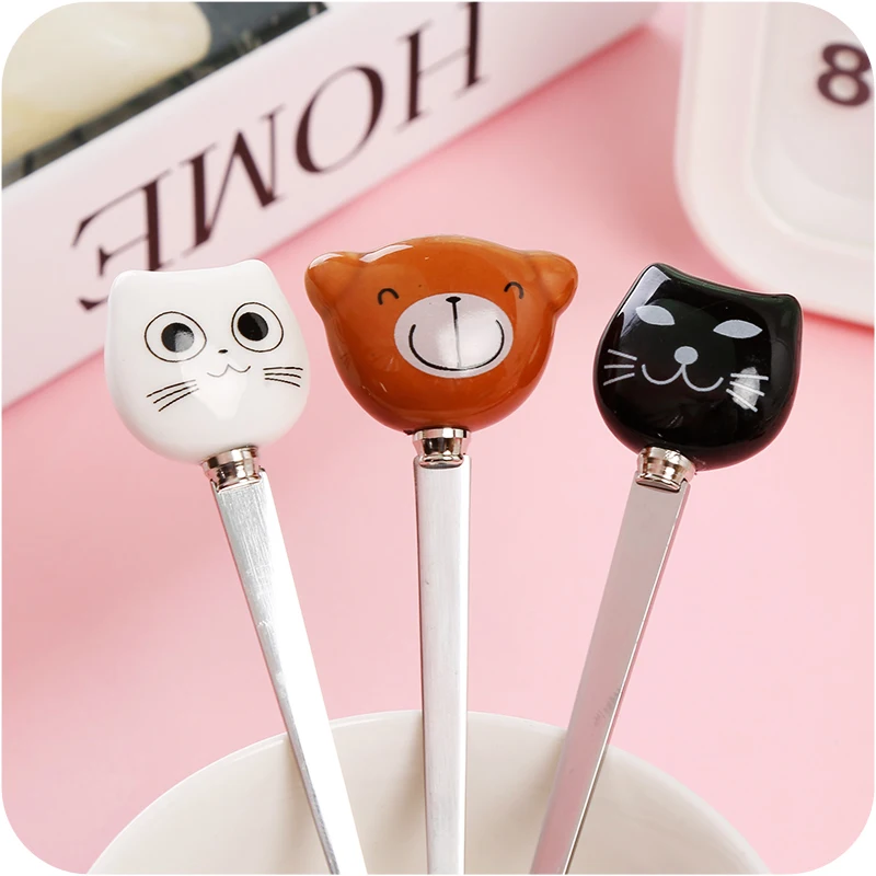 Детская столовая посуда ложка Вилка Набор детям студентам подарок мультфильм