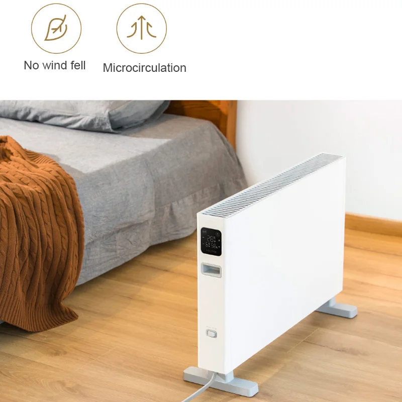 Xiaomi Mijia Mi электрический обогреватель конвекционного нагрева энергией нагрева безиндуктивный немой безопасности защиты сигнализации умный дом Управление
