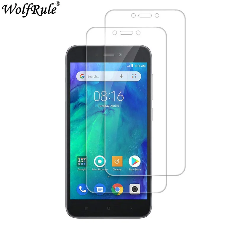 2 шт. Защитное стекло для экрана Xiaomi Redmi GO ультратонкое закаленное твердостью 9H