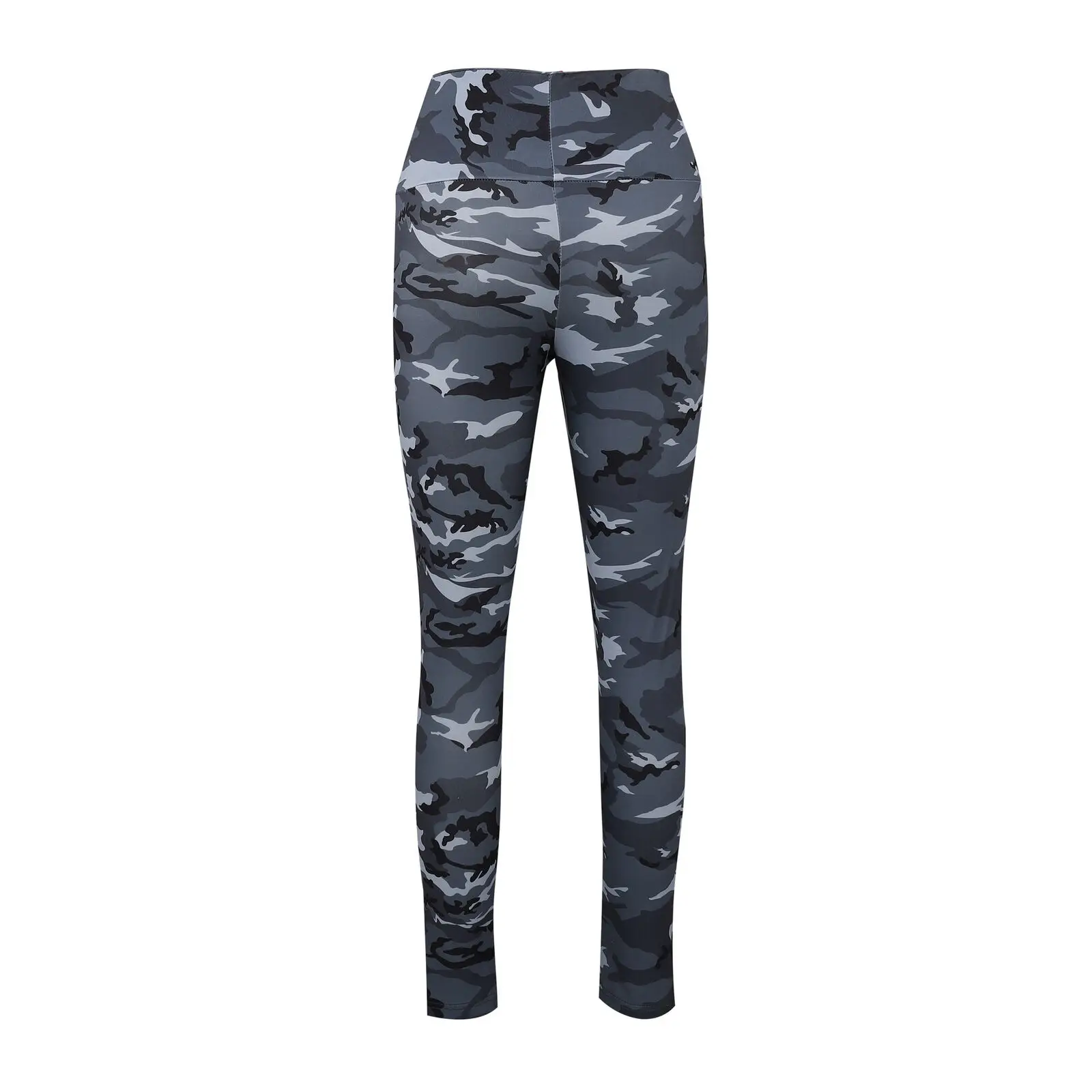 2019 летние камуфляжные леггинсы с принтом в виде Для женщин и девочек высокой