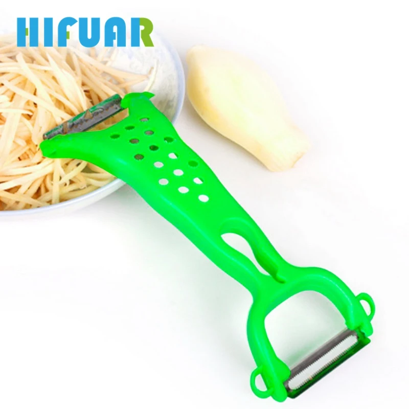 Hifuar Многофункциональный Овощечистка резак для картофеля нержавеющая сталь PP