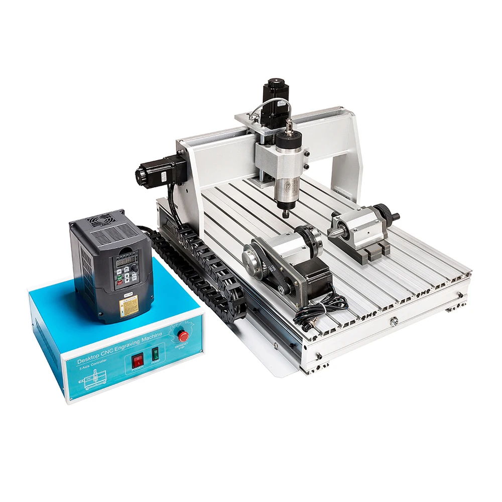 CNC 6040 800 Вт/1. 5 кВт/2 2 кВт 4 оси гравер гравировальный станок фрезерный с ЧПУ