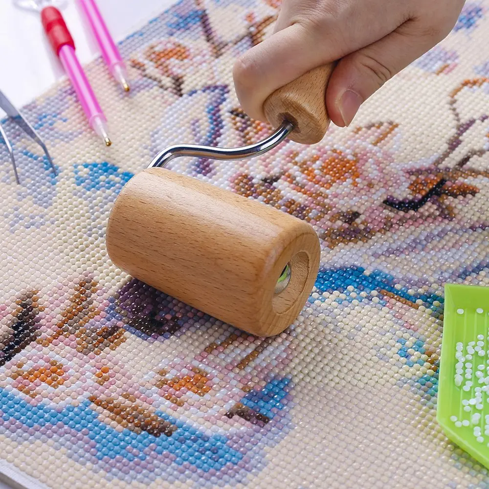 5D алмазная живопись инструмент деревянный ролик для вышивки стразами Diy | Дом и