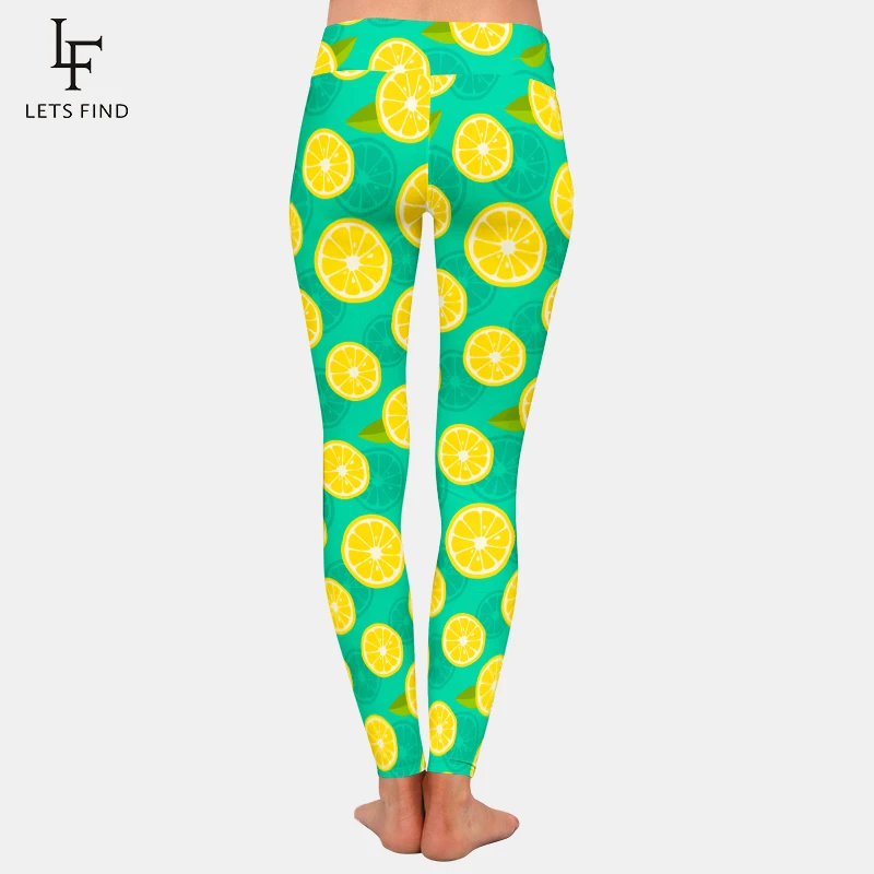 Женские леггинсы LETSFIND с высокой талией эластичные модные женские для фитнеса 3D