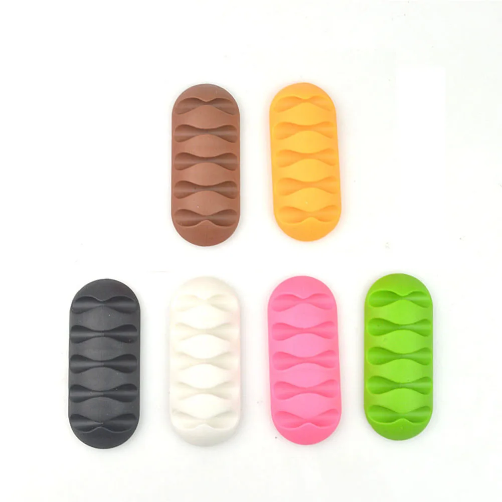 Новый зажим Настольный аккуратный Органайзер провод USB зарядное устройство