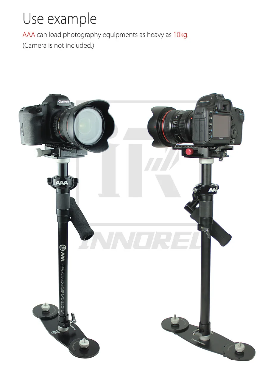 LAING AAA алюминиевый сплав Steadicam Карманный Компактный DSLR Стабилизатор 10 кг Максимальная нагрузка японский подшипник+ технология ЧПУ+ Анодное окисление