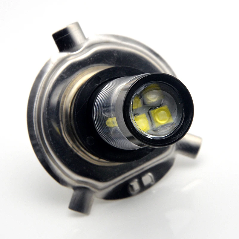 2x50 Вт H4 светодиодный ная лампа 16 SMD Автомобильная передняя фара DC 12 В ~ 24 360