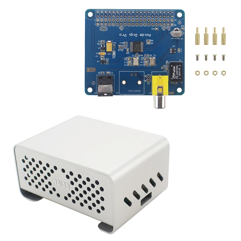 Raspberry Pi 3 AOIDE HIFI DiGi Pro цифровая звуковая карта плата расширения звука с алюминиевым