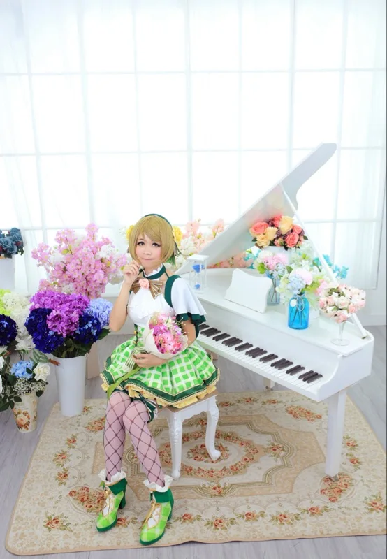 LoveLive! Обувь для костюмированной вечеринки Kotori Minami/Nico/Tojo Nozomi с букетом цветов Awaken
